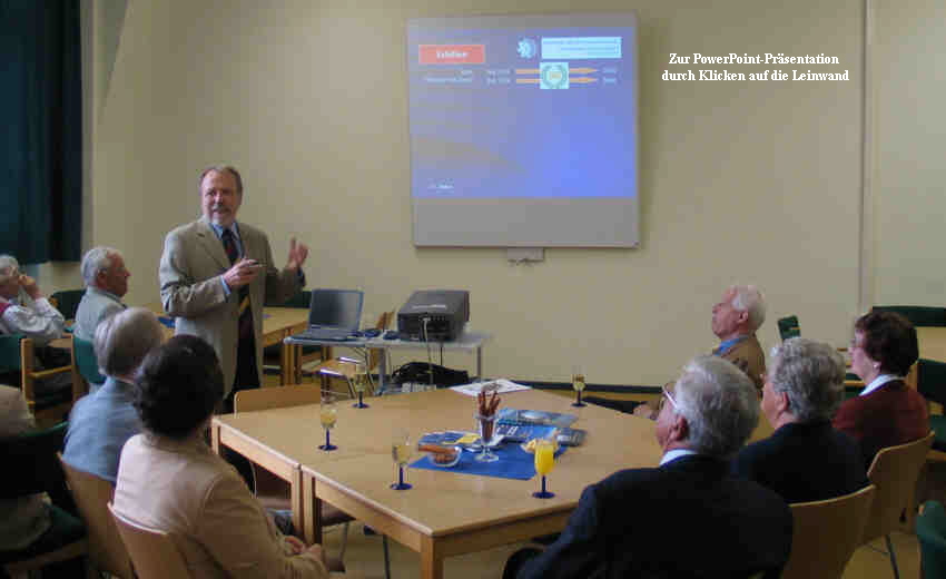 Zur PowerPoint-Präsentation                              
durch Klicken auf die Leinwand Zur PowerPoint-Präsentation                              
durch Klicken auf die Leinwand