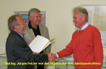 Dipl-Ing. J�rgen Putzier war der Organisator des Jubul�umstreffens