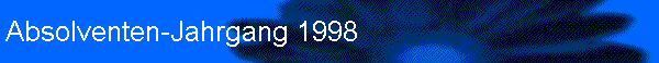 Absolventen-Jahrgang 1998